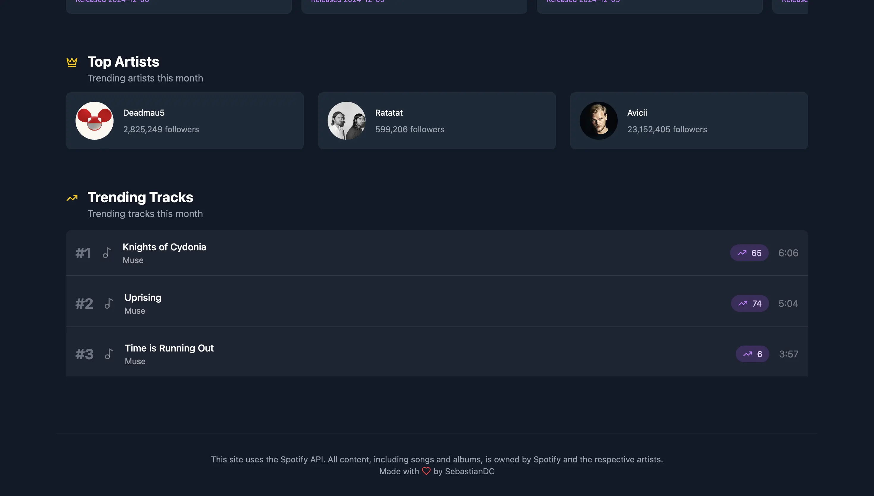 App de música